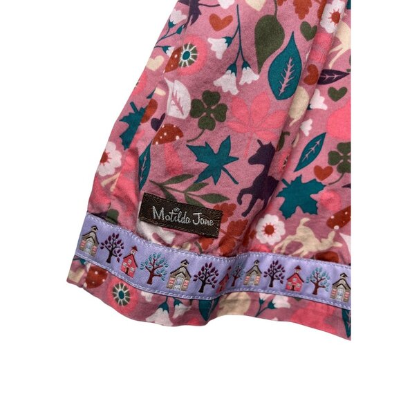 SIZE 12 Matilda Jane Always Be a Unicorn Sara Top Autumn Fall Leaves Dress - Picture 8 of 8